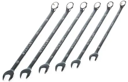 Produktfoto 1 von Stanley Schraubenschlüsselsatz Ringschlüssel CrV-Stahl, 6-teilig 10 to 15 mm