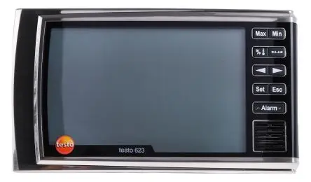 Produktfoto 1 von Testo 623 Hygrometer 60 °C, Typ Digitalhygrometer ±3 %RH, ±2 %RH, absolut 60 °C / 100 %RH, ±0.4°C