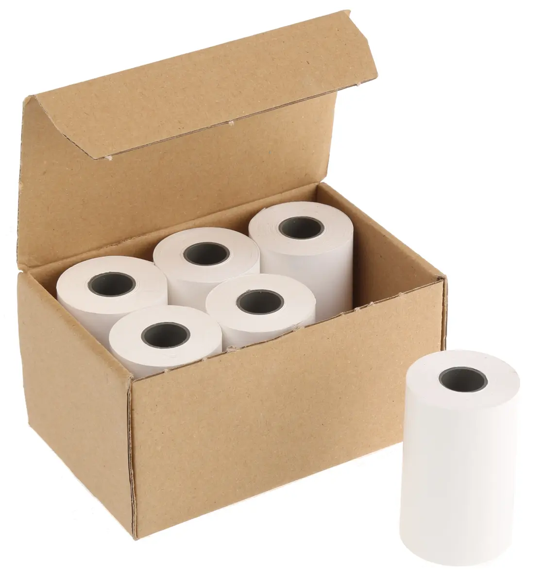 Produktfoto 1 von Testo Papierrolle (x6) Thermopapierrolle für Schnurloser IRDA-Drucker von Testo