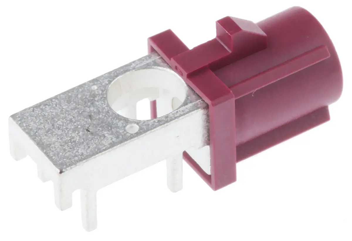 Produktfoto 1 von Telegärtner Stecker Koaxialsteckverbinder SMBA-Steckverbinder, SMD, 50 Ω Lot, Standard, gewinkelt