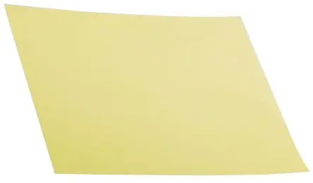 Produktfoto 1 von 3M LWL-Läppfolie, Aluminiumbeschichtet Gelb, Körnung 12 μm, 215.9mm x 8.5 Zoll