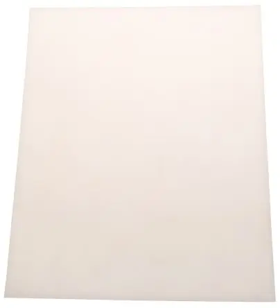Produktfoto 1 von 3M Lappfolie für Glasfaser Lappfolie, Aluminiumbeschichtet Weiß, Körnung 0.3 μm, 215.9mm x 8.5 Zoll