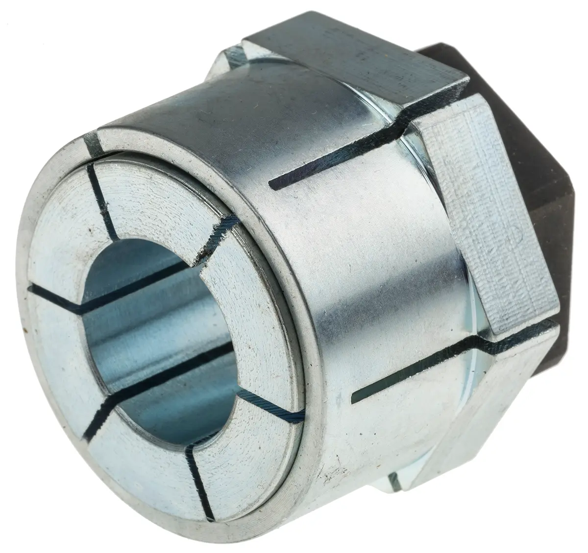 Produktfoto 1 von RS PRO Stahl Spannbuchse ohne Nut, 38 mm x 38 mm, Flansch-Ø 38 mm
