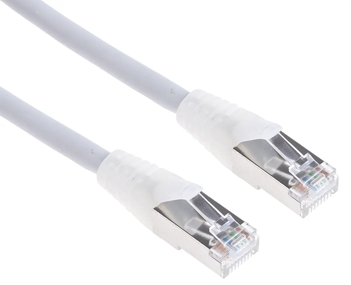 Produktfoto 1 von RS PRO Cat6a Ethernet-Kabel, 10 m, Grau, A RJ45 Stecker, B RJ45 Stecker Abgeschirmt, Raucharm halogenfrei