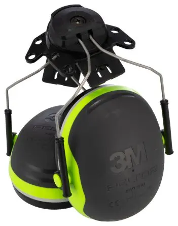 Produktfoto 1 von 3M PELTOR X4P3 Helm Gehörschutz, 32 dB, No Gelb, Schwarz