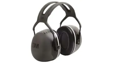 Produktfoto 1 von 3M PELTOR X5A Kopfband Gehörschutz, 37 dB, No Schwarz