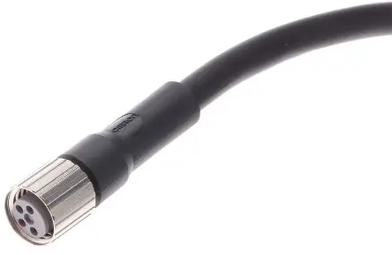 Produktfoto 1 von Omron XS3F, 4-polig Sensor-Betätigungselementkabel, M8, Gerade Stecker / Nicht abgeschlossen Buchse