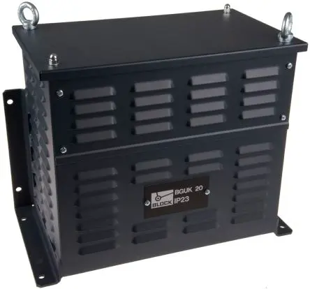 Produktfoto 1 von Block BGUK 20 Netzteilgehäuse, Stahlblech, Schwarz RAL 5008 365 mm, 230 mm, 420 mm, Pulverbeschichtet, IP23