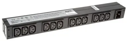 Produktfoto 1 von APC Netshelter PDU IEC C13 Steckdosenleiste, 12-fach 16A IEC 60320 C20, 2.5m Kabel, 100V, 240 V