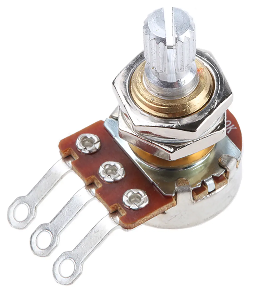 Bourns PDB181-GTR Frontplattenmontage Drehen Potenziometer 500 kΩ 20 % / 0.1 W, Schaft-Ø 6 mm