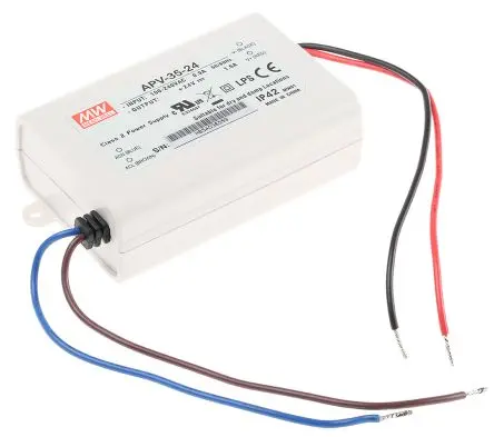 Produktfoto 1 von MEAN WELL LED-Treiber, 36 W LED-Treiber 1.5A, Ausgang 24V