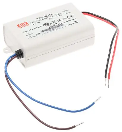 Produktfoto 1 von MEAN WELL LED-Treiber, 36 W LED-Treiber 3A, Ausgang 12V