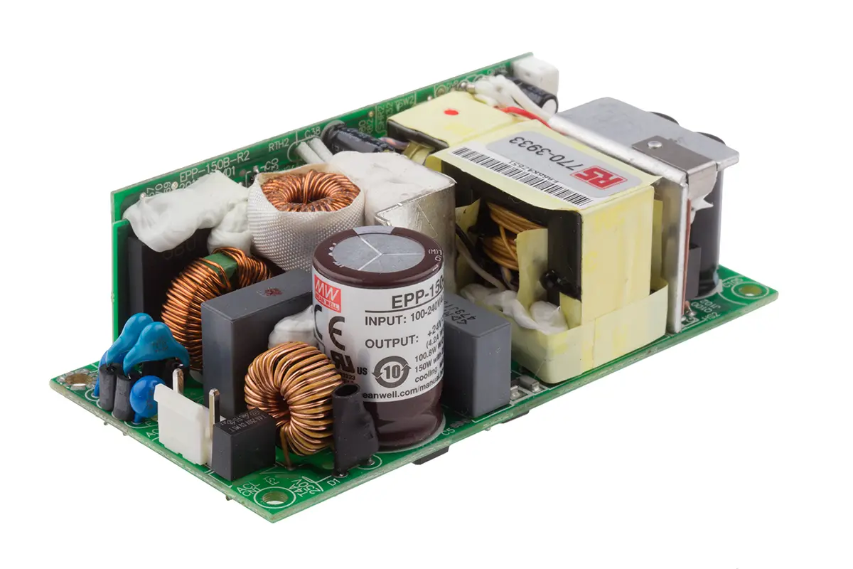 Produktfoto 1 von MEAN WELL Schaltnetzteil, 24V dc / 4.2 A, 6.25 A 100.8W 127 → 370 V dc, 90 → 264 V ac Offene Bauform,