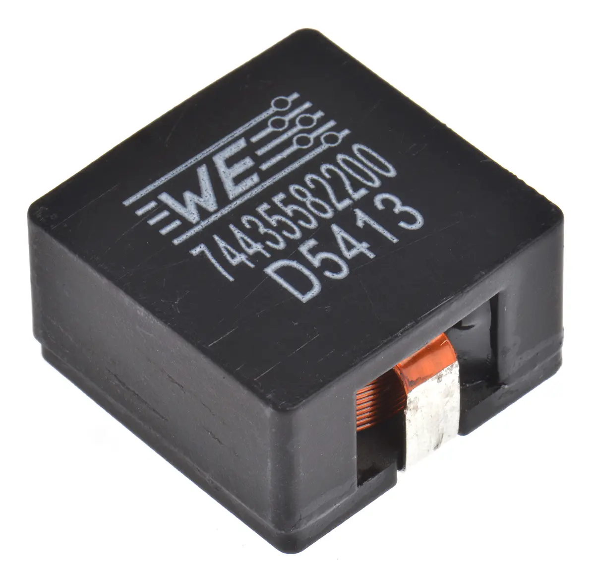 Produktfoto 1 von Wurth Elektronik WE-HCI Drosselspule Ja, 22 μH 15 A AEC-Q200 mit Mangan Zink Ferrit-Kern, 2212 Gehäuse ±20 %