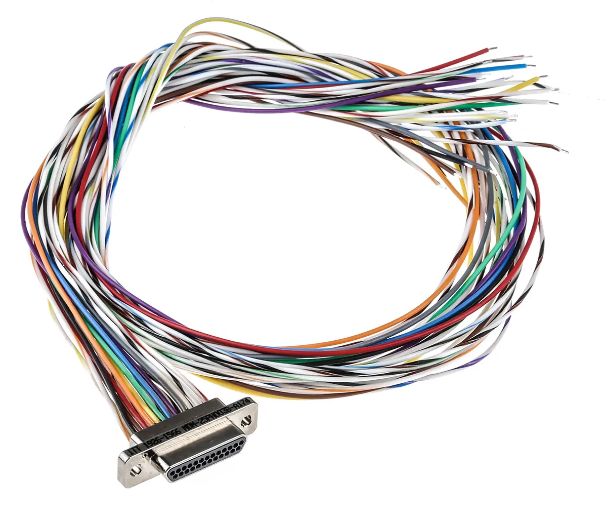 Produktfoto 1 von ITT Cannon MDM D-Sub-Steckverbinder Gerade, 25-polig 1.27 mm Raster, Kabel