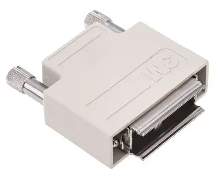 Produktfoto 1 von 3M 103 D-Sub-Gehäuse Gerade, 26-polig, D: D-Sub-Gehäuse Zugentlastung, Beige, Größe D, aus Copolyester-Elastomer, Stahl