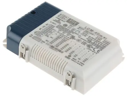 Produktfoto 1 von MEAN WELL LED-Treiber, 42 W 180 V ac, 295 V ac, 254V dc, 417 V dc LED-Treiber 700mA, Ausgang 100V, 2 V