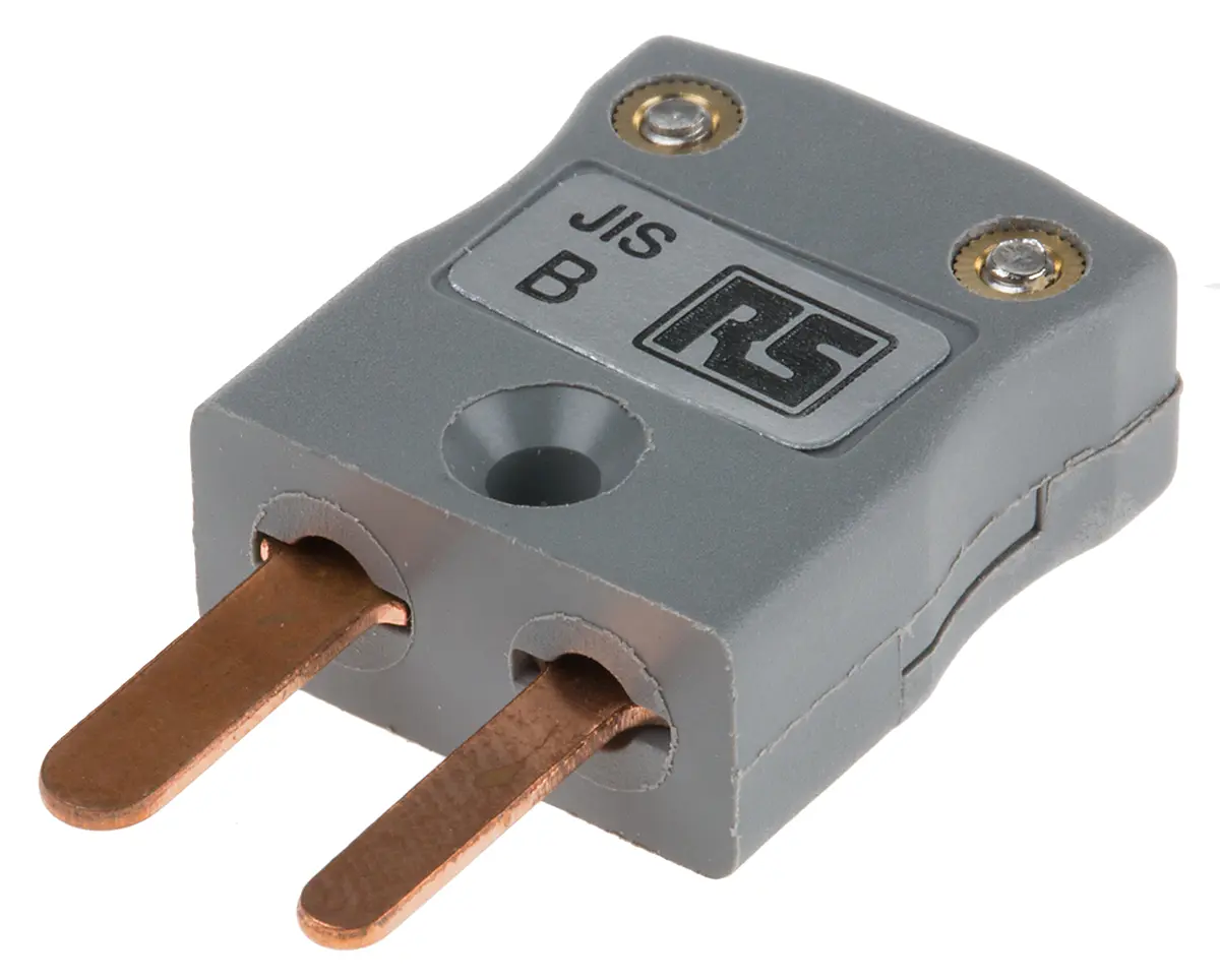Produktfoto 1 von RS PRO Miniatur Thermoelement-Steckverbinder Stecker für Thermoelement Typ B
