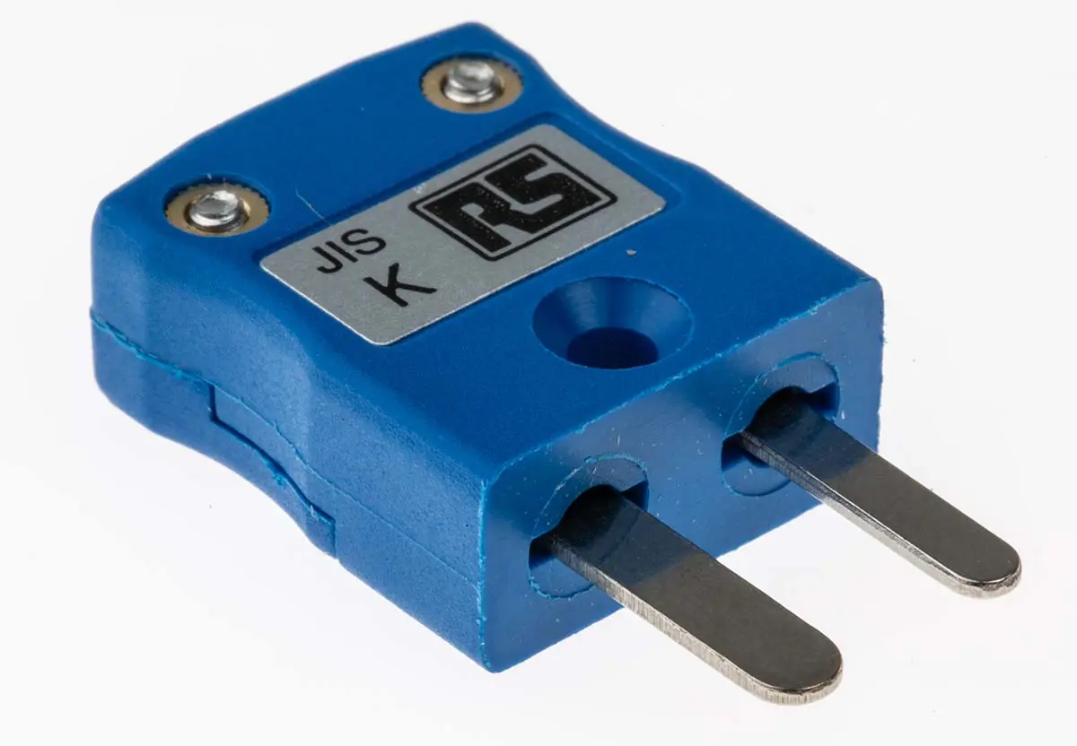 Produktfoto 1 von RS PRO Miniatur Thermoelement-Steckverbinder Stecker für Thermoelement Typ K