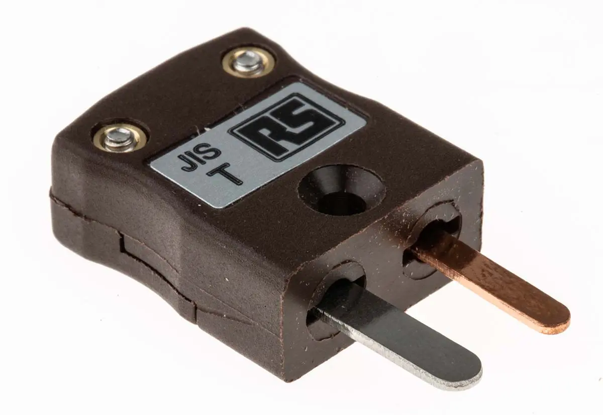 Produktfoto 1 von RS PRO Miniatur Thermoelement-Steckverbinder Stecker für Thermoelement Typ T