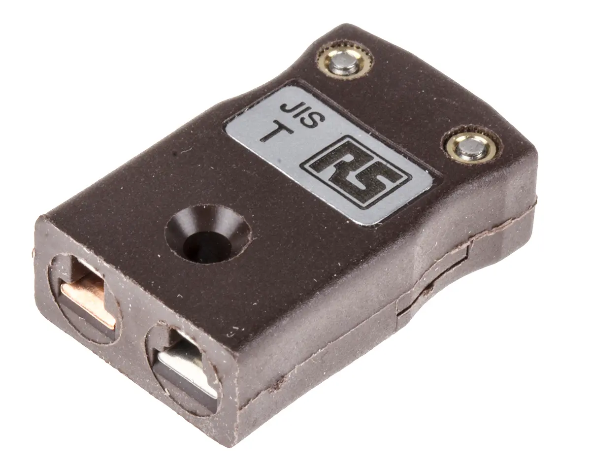 Produktfoto 1 von RS PRO Miniatur Thermoelement-Steckverbinder Steckbuchse für Thermoelement Typ T