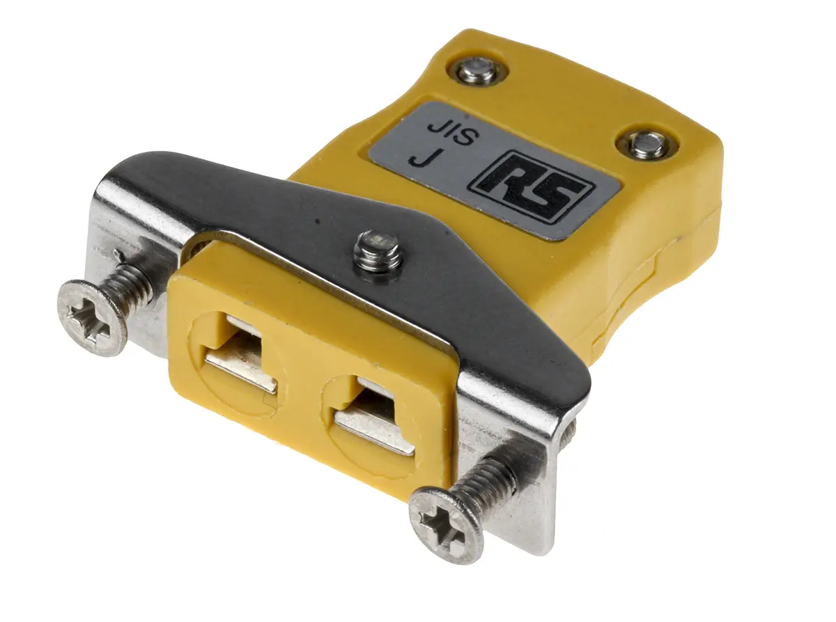 Produktfoto 1 von RS PRO Miniatur Thermoelement-Steckverbinder Steckbuchse für Thermoelement Typ J