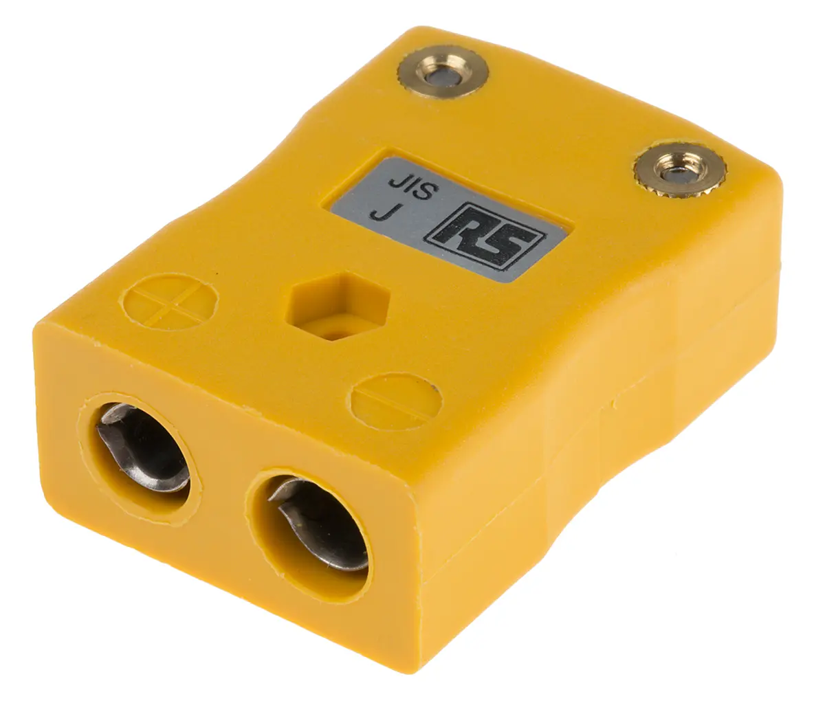 Produktfoto 1 von RS PRO Standardgröße Thermoelement-Steckverbinder Steckbuchse für Thermoelement Typ J