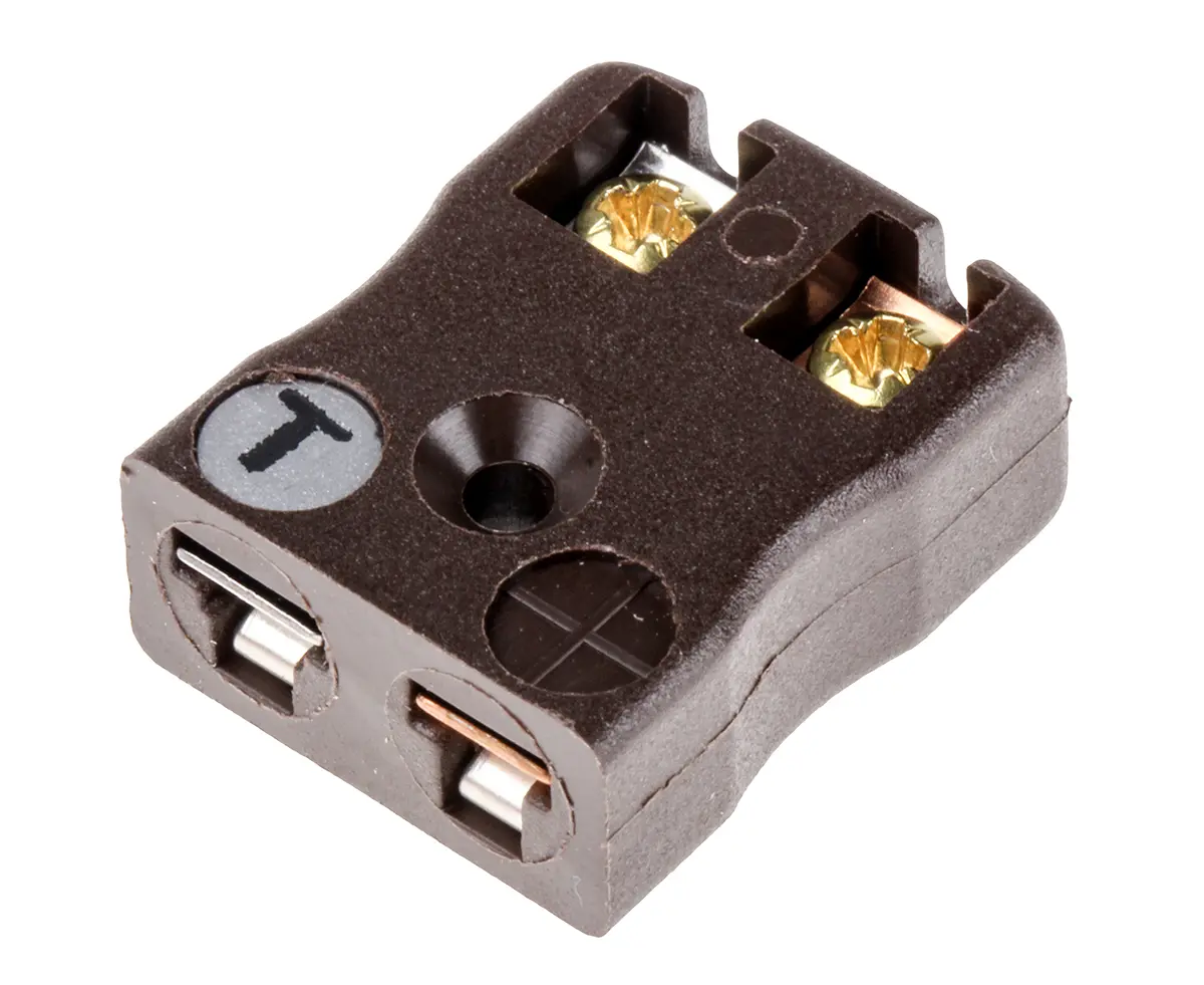 Produktfoto 1 von RS PRO Miniatur Miniatur-Buchsensteckverbinder für Leiterplatte Steckbuchse für Thermoelement Typ T