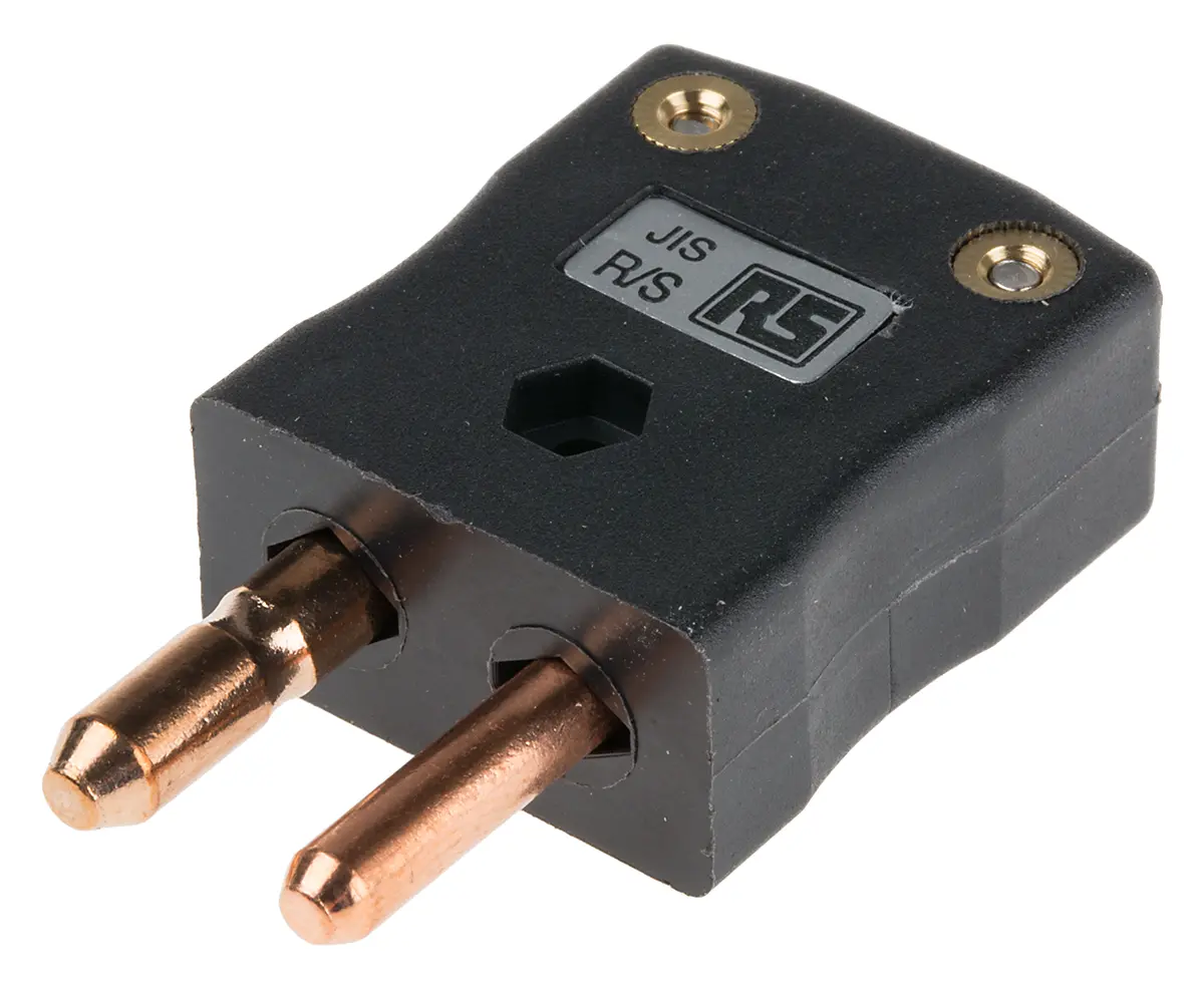 Produktfoto 1 von RS PRO Standardgröße Thermoelement-Steckverbinder Stecker für Thermoelement Typ R/S