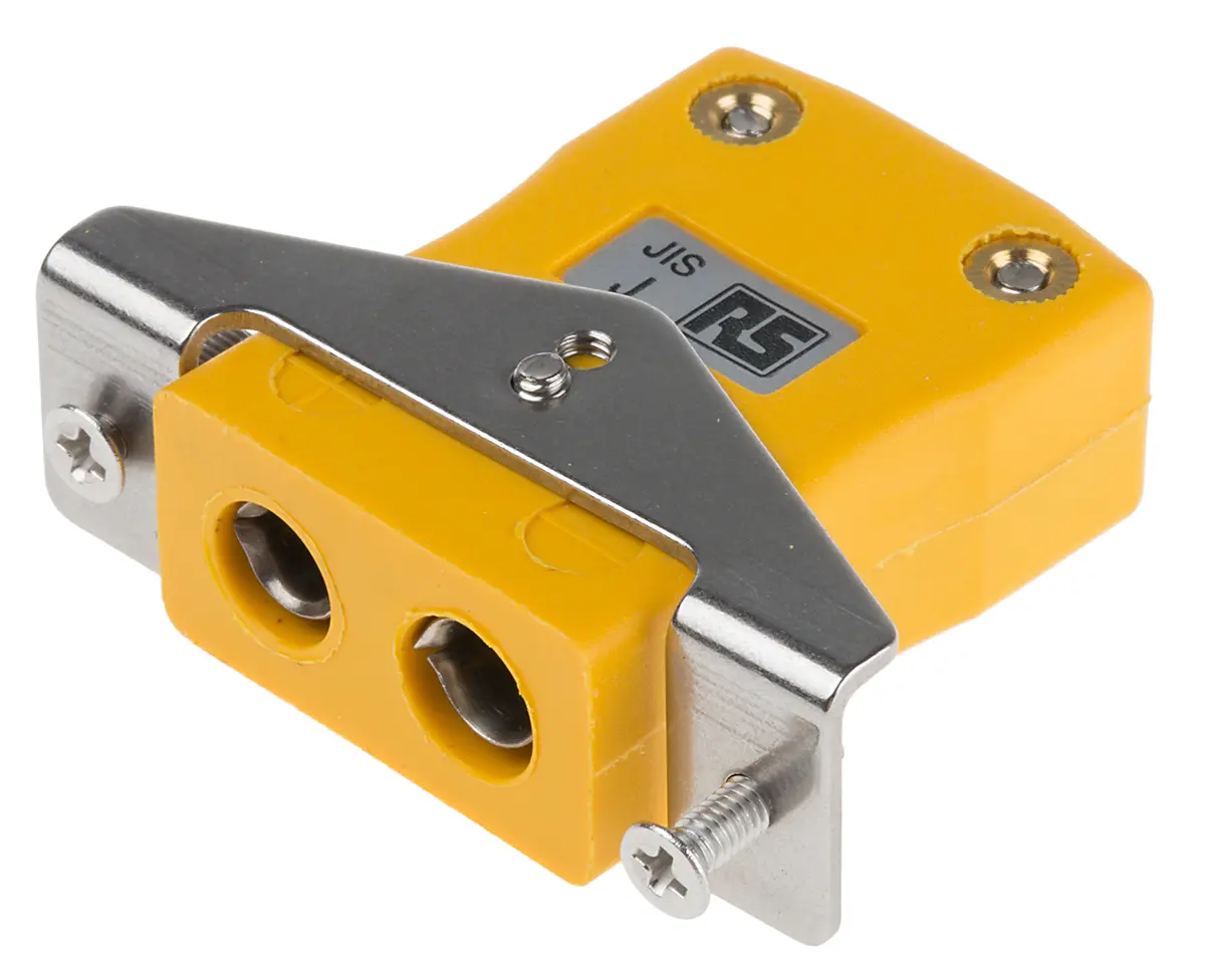 Produktfoto 1 von RS PRO Standardgröße Thermoelement-Steckverbinder Steckbuchse für Thermoelement Typ J