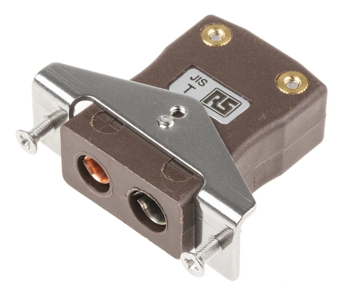 Produktfoto 1 von RS PRO Standardgröße Thermoelement-Steckverbinder Steckbuchse für Thermoelement Typ T