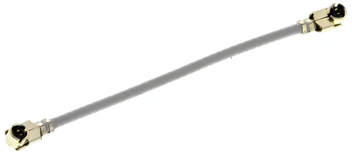 Produktfoto 1 von Molex 73412 Koaxialkabel Stecker, 50 Ω Stecker, 50 mm, UFL / UFL, Grau