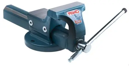 Produktfoto 1 von RS PRO Tischschraubstock 98 mm, Spannnweite 200 mm x Breite 140 mm, 16.5 kg