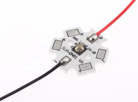 Produktfoto 1 von Intelligent LED Solutions OSLON Black PowerStar IR-LED Modul, Leiterplatte 990 mW, 940 nm, 935 mW, 45 °, 2-Pin,