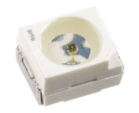 Produktfoto 1 von Vishay VLM.333. Oberfläche LED Rot 2.6 V, ±60 °, 2-Pin PLCC 2