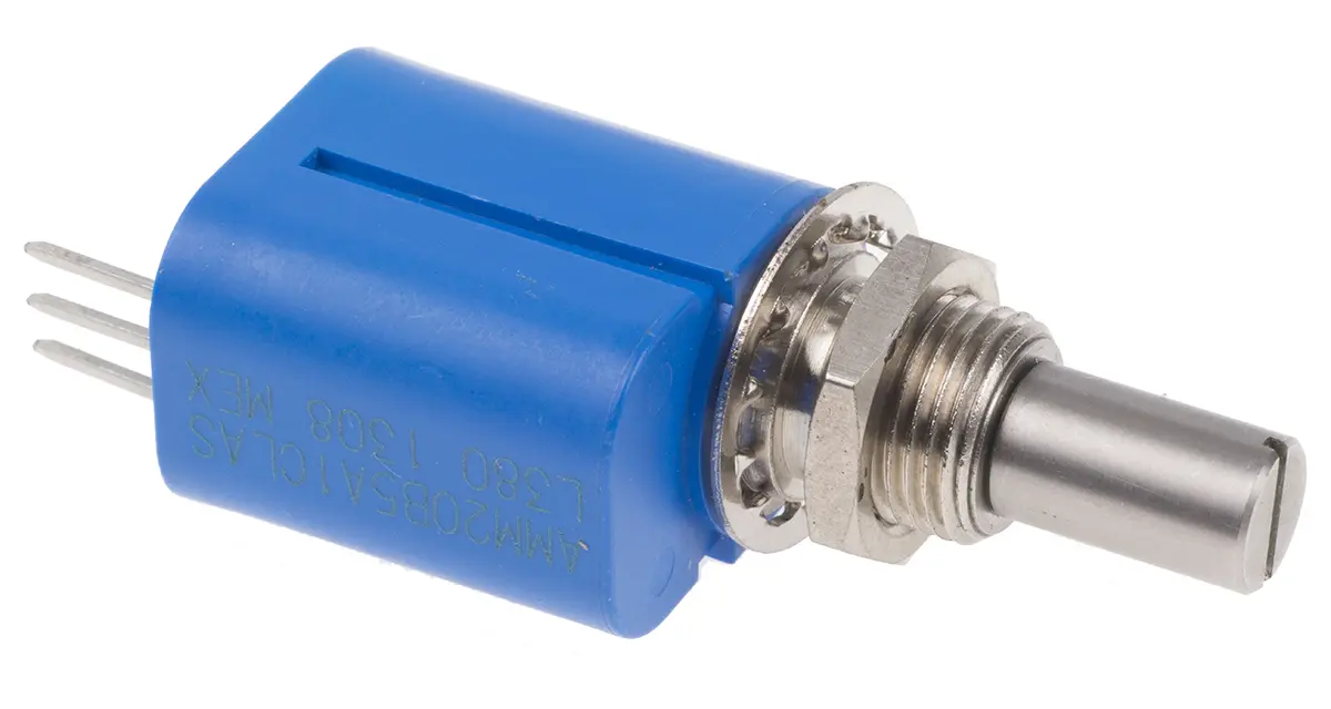 Produktfoto 1 von Bourns Positionssensor Kubisch Analog Axial, 12 mA Buchse Kunststoff, IP50 20.22 mm 14.29 mm 42.17 mm