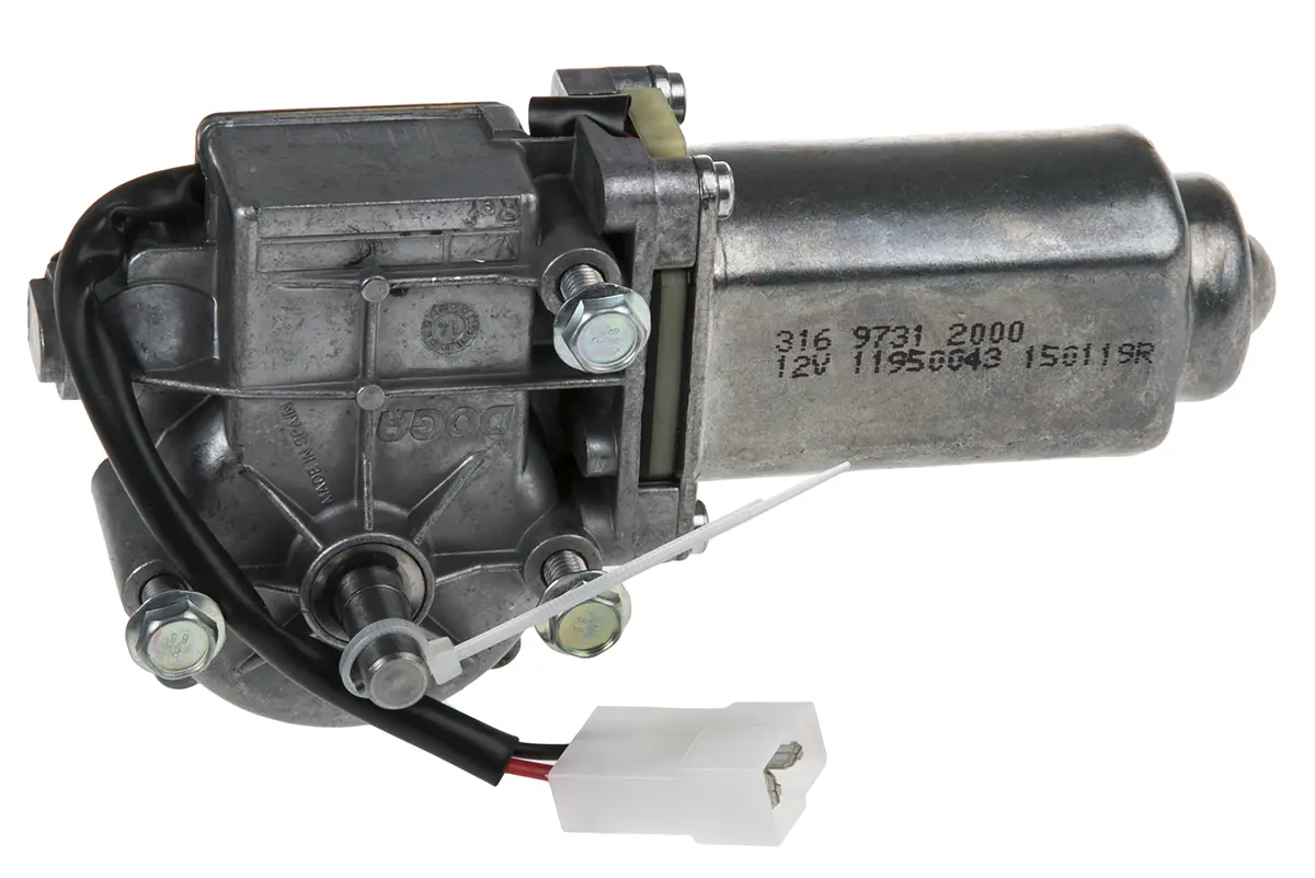 Produktfoto 1 von DOGA Bürsten-Getriebemotor bis 1,5 Nm, 12 V dc, , Wellen-Ø 9mm, 48mm x 177.5mm
