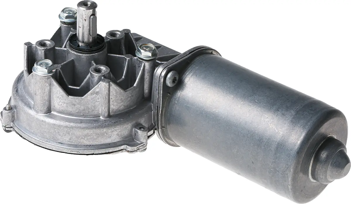 Produktfoto 1 von DOGA 319 Bürsten-Getriebemotor DC-Getriebemotor bis 40 Nm 78:2, 24V dc, 100U/min, Wellen-Ø 12 mm, 60mm x 206.5 mm x 25.5