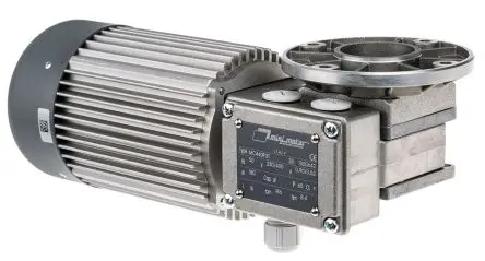 Produktfoto 1 von Mini Motor MC AC-Getriebemotor, 3-phasig Schnecke 24-polig Umschaltbar, 180 W 186U/min 230V, 400 V Standfuß,