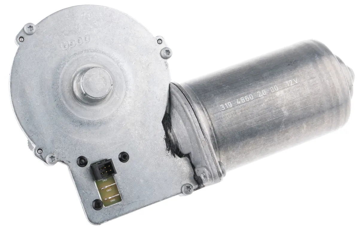 Produktfoto 1 von DOGA 319 Bürsten-Getriebemotor DC-Getriebemotor bis 50 Nm 81:1, 12V dc, 30U/min, Wellen-Ø 12 mm, 60mm x 206.5 mm x 25.5