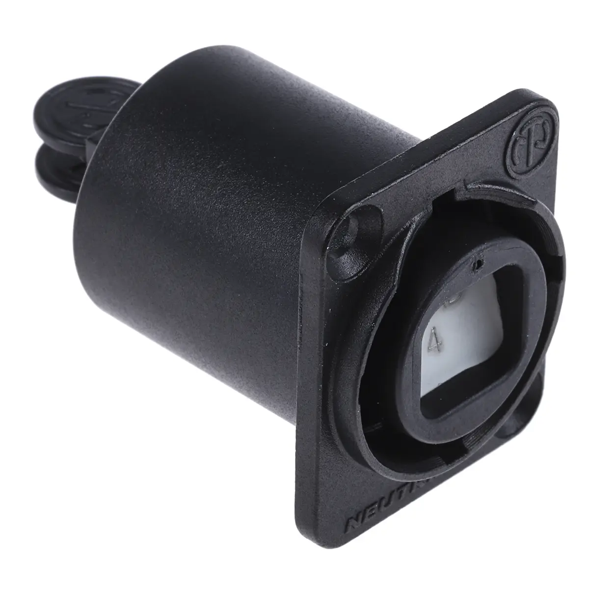 Produktfoto 1 von Neutrik OpticalCON LWL-Steckverbinder, LC, Multimodus, Duplex, OM3 0.5dB, Schwarz