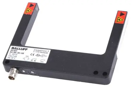 Produktfoto 1 von BALLUFF BGL Gabel Optischer Sensor, Durchgangsstrahl, PnP Ausgang, M8-Steckverbinder