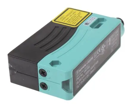 Produktfoto 1 von Pepperl + Fuchs Kubisch Optischer Sensor, Hintergrundunterdrückung, PnP Ausgang