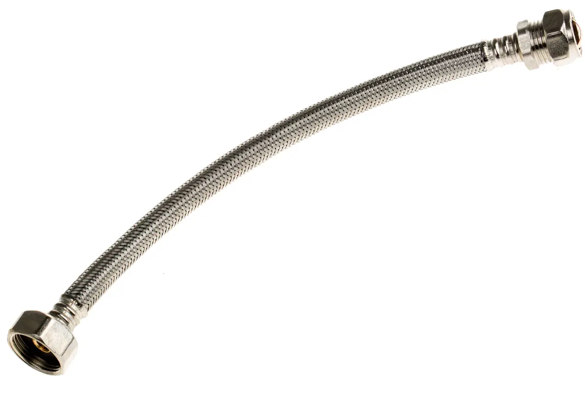 RS PRO Schlauchanschluss 300 mm, Anschluss 15 mm Buchse BSPF
