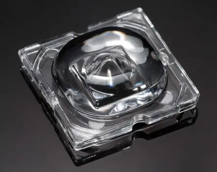 Produktfoto 1 von Ledil Strada-SQ LED Linse 1-LEDs Vierkant aus Polymethylmethacrylat Extragroßer Winkel, Klar 149 to 154 ° x 6.8 mm