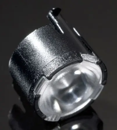 Produktfoto 1 von Ledil Lisa2 Rund Linsenbaugruppe 36 to 47° Extragroßer Winkel, Ø 9.9 mm x 6.8 mm