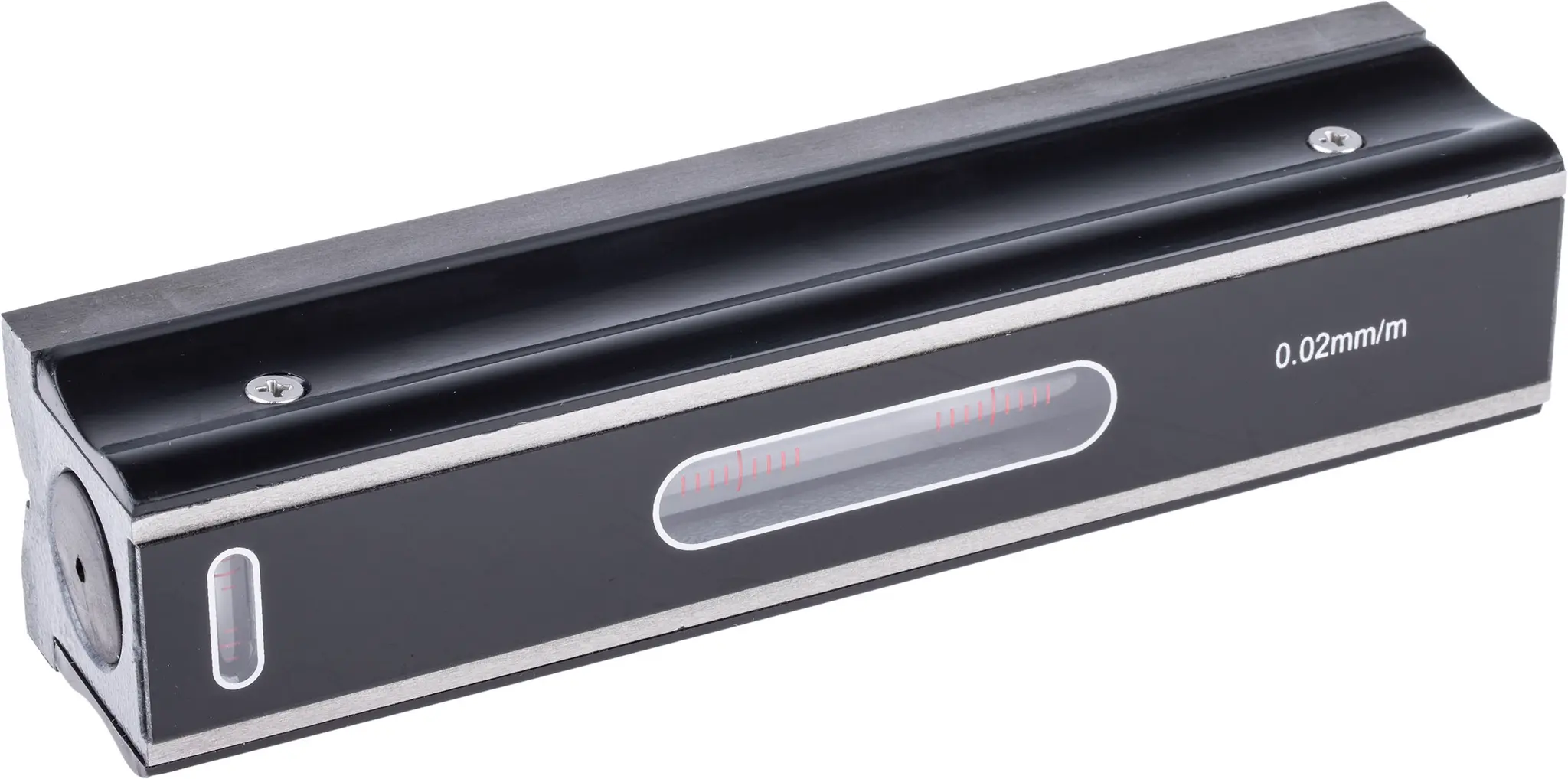 Produktfoto 1 von RS PRO Wasserwaage, Typ Präzisionswellen-Nivellierung, 200 mm Kalibriert, 1 Libelle/n, 0.02 mm/m