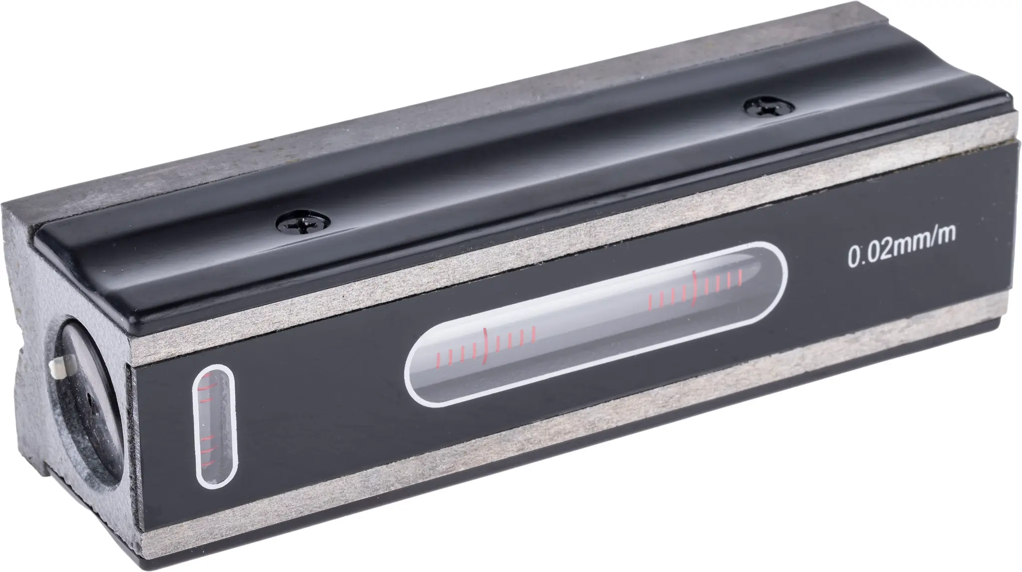 Produktfoto 1 von RS PRO Neigungsmesser, Typ Präzisionswellen-Nivellierung, 150 mm Kalibriert, 1 Libelle/n, 0.02 mm/m