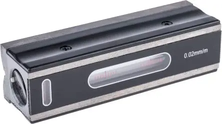 Produktfoto 1 von RS PRO Neigungsmesser, Typ Präzisionswellen-Nivellierung, 150 mm, 1 Libelle/n, 0.02 mm/m