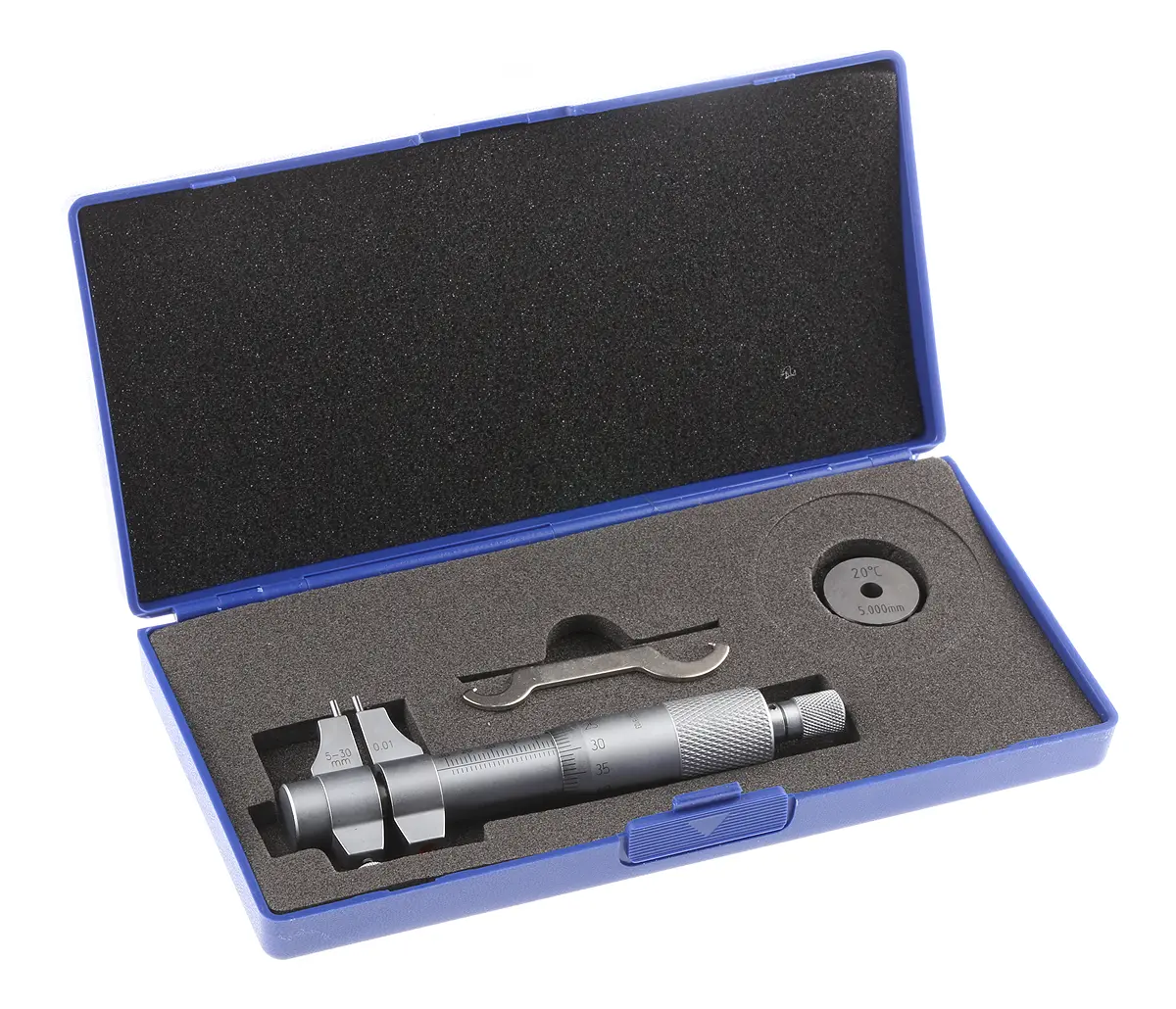 Produktfoto 1 von RS PRO Innen- Mikrometer Metrisch, 5 mm bis 30 mm / 0.005 mm